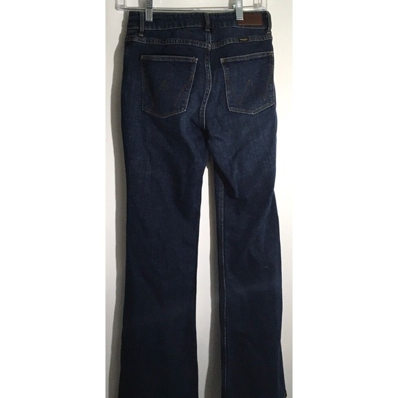 Wrangler High-Waisted Fierce Flare Women's Size 2/26/30 Dark Wash Denim Jeans - Picture 7 of 7